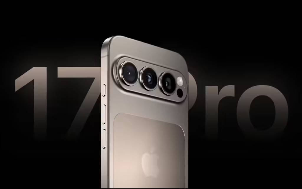 iPhone 17 Pro Max渲染图再曝光，水平三摄+铝合金背板，神似谷歌Pixel？